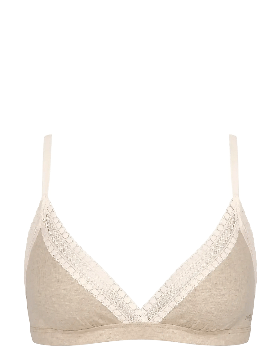 sloggi - sloggi GO Ribbed R Bralette - grey combination - 1