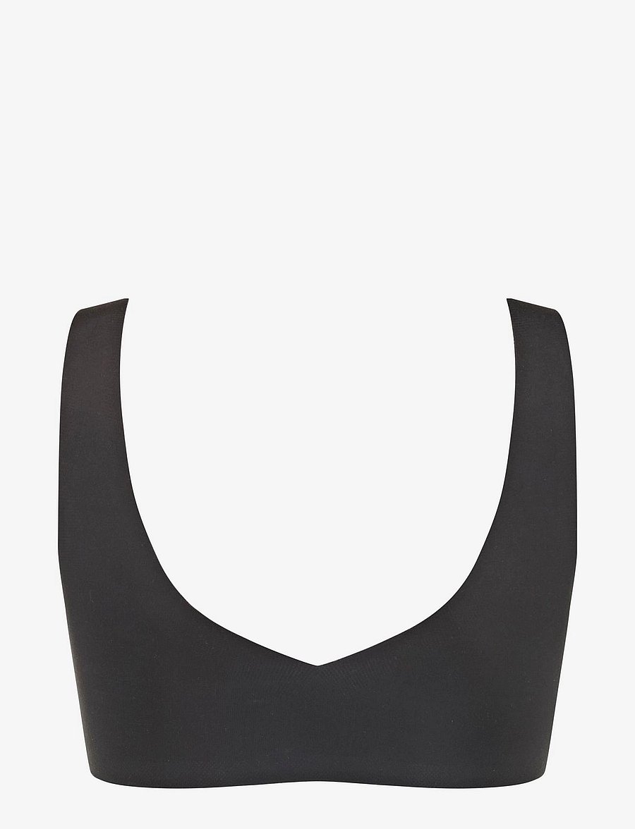 sloggi - sloggi ZERO Feel 2.0 Bralette - liemenėlės, dėvimos po berankoviais marškinėliais - black - 2