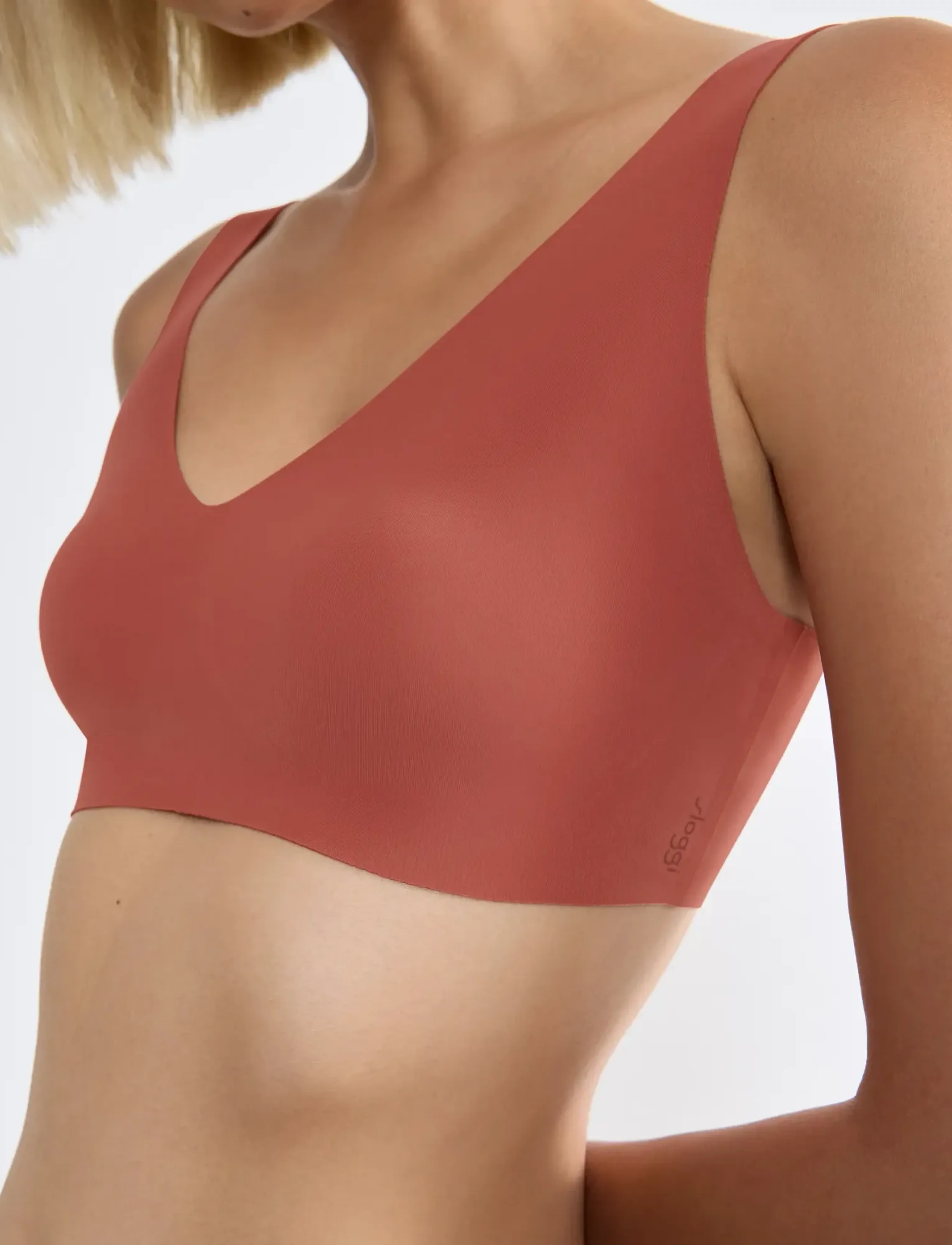 sloggi - sloggi ZERO Feel 2.0 Bralette - tugikaarteta rinnahoidjad - candid orange - 4