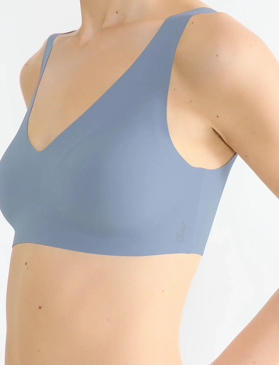 sloggi - sloggi ZERO Feel 2.0 Bralette - tank top-bh'er - chambray - 4