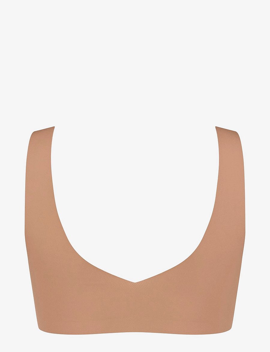 sloggi - sloggi ZERO Feel 2.0 Bralette - tank top rinnahoidjad - nostalgic brown - 2