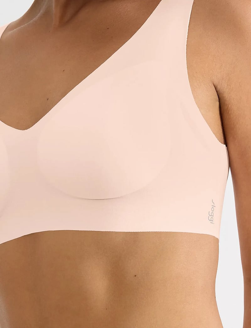 sloggi - sloggi ZERO Feel 2.0 Bralette - tank top bras - puff pink - 4