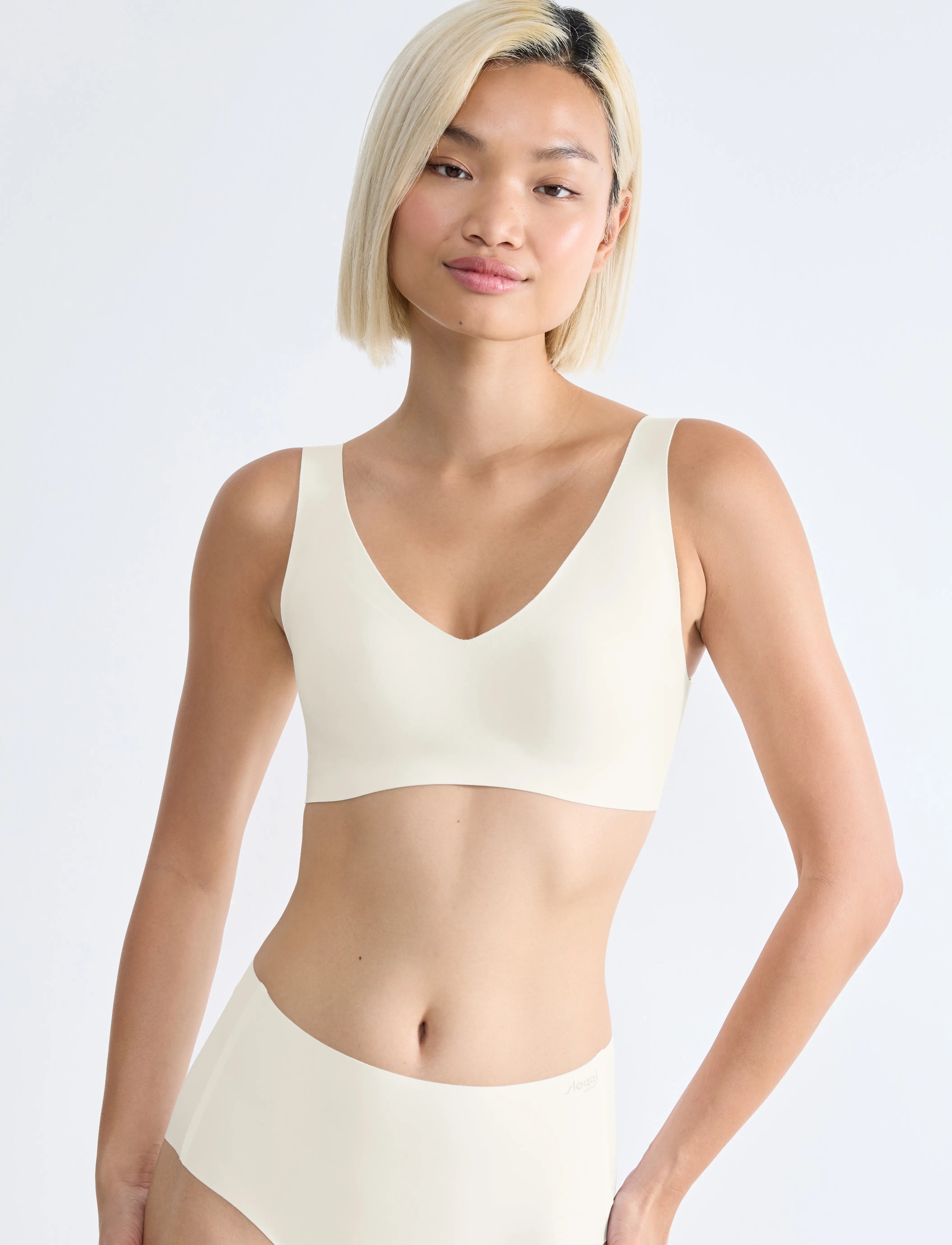 sloggi Zero Feel 2.0 Bralette, M, Soft Bras, Weiß - Frauen