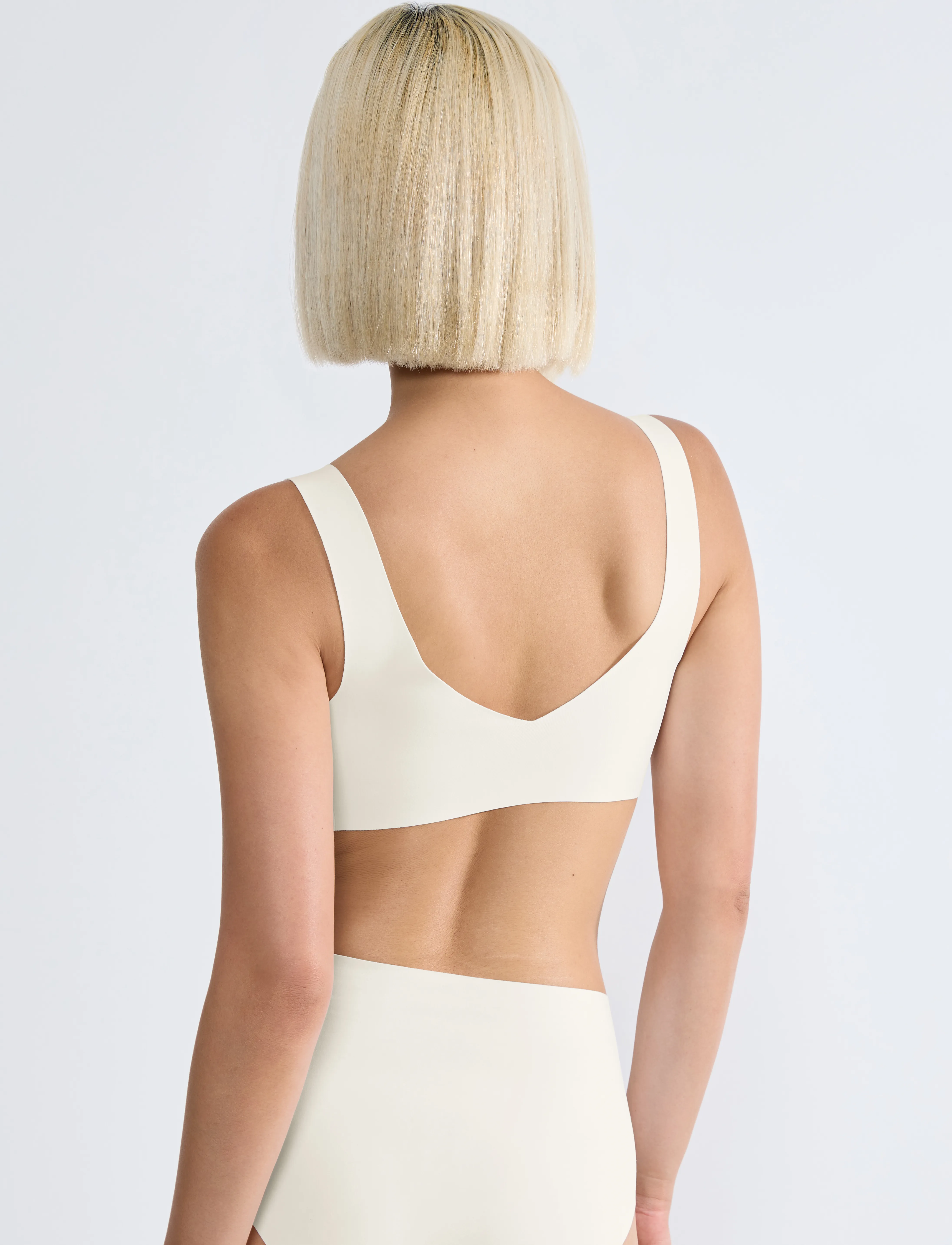 sloggi - sloggi ZERO Feel 2.0 Bralette - tank top-bh'er - silk white - 3