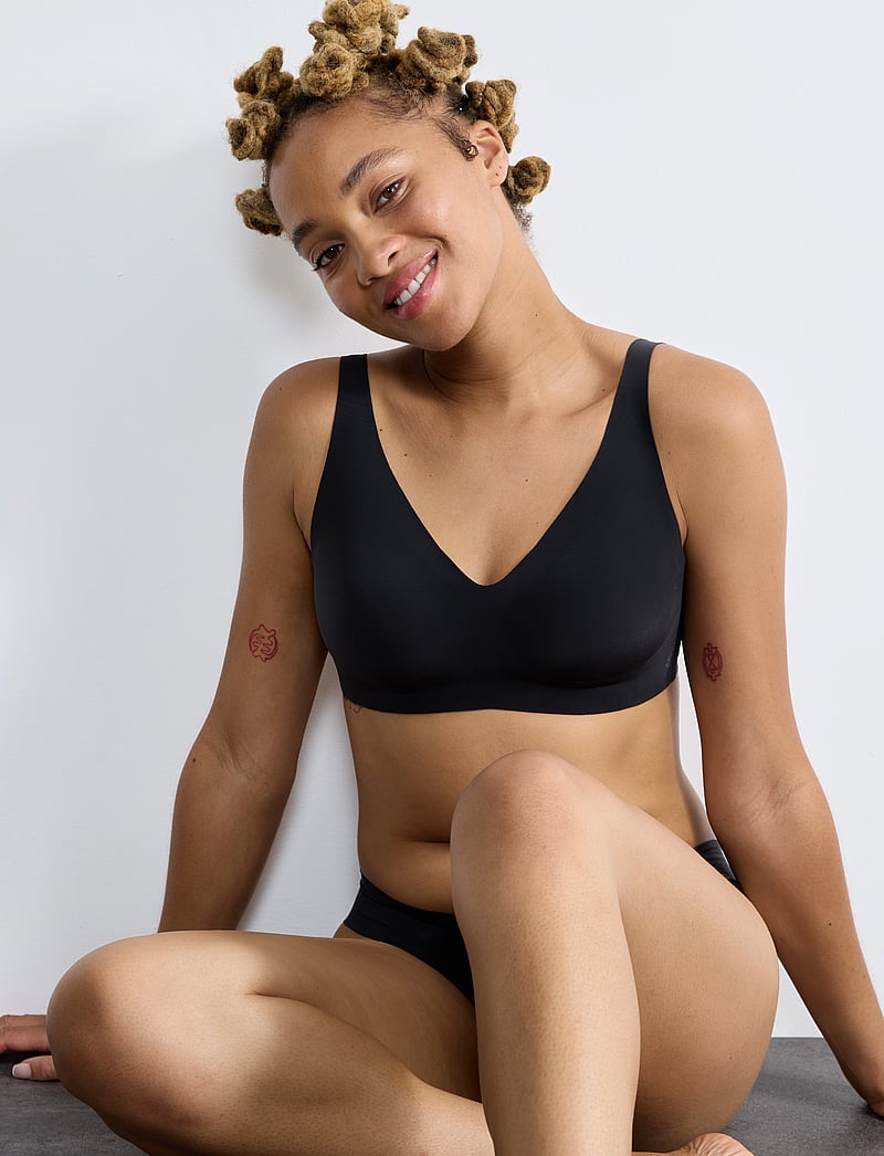 sloggi - sloggi ZERO Feel 2.0 Soft bra - rinnahoidja - black - 4
