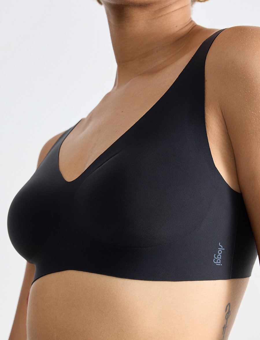 sloggi - sloggi ZERO Feel 2.0 Soft bra - bralette - black - 5
