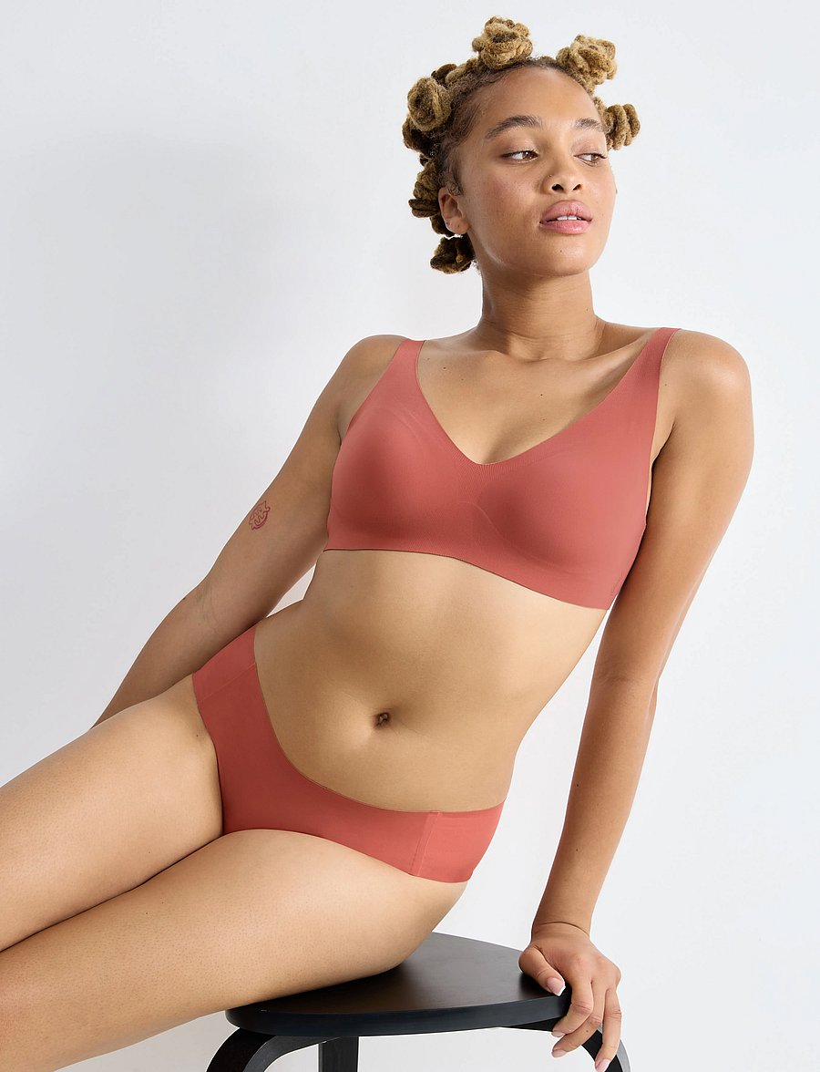 sloggi - sloggi ZERO Feel 2.0 Soft bra - bralette - candid orange - 4