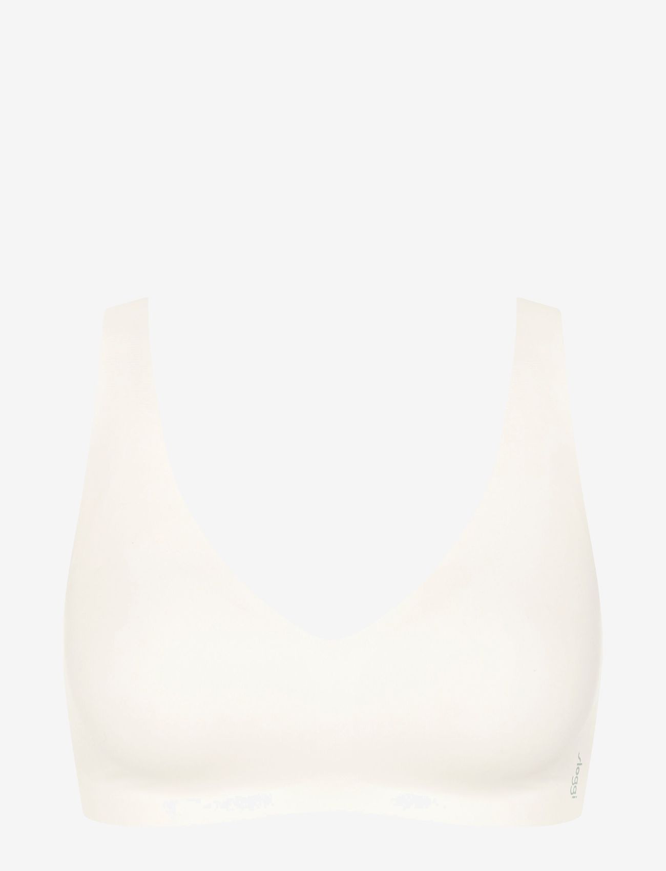 sloggi - sloggi ZERO Feel 2.0 Soft bra - bralette-rintaliivit - silk white - 0