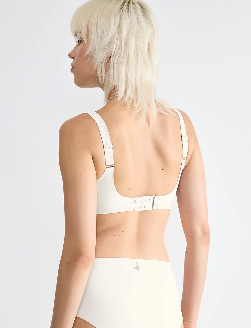 sloggi - sloggi ZERO Feel 2.0 Soft bra - bralette - silk white - 3