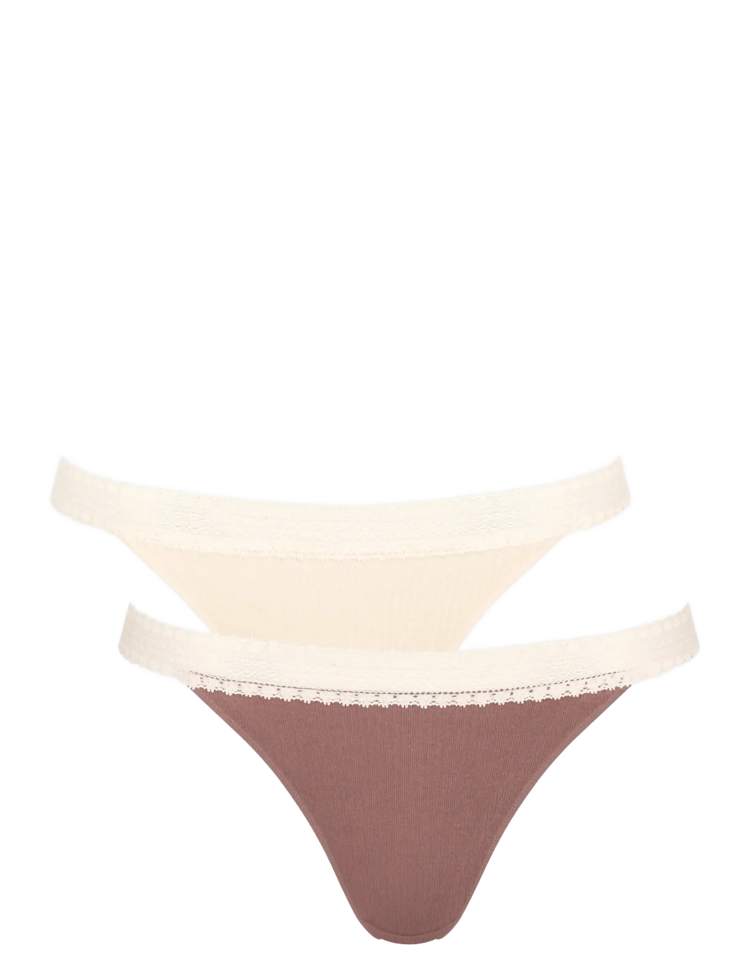 Sloggi Go Ribbed R Tanga C2P Patterned - XS - Damen