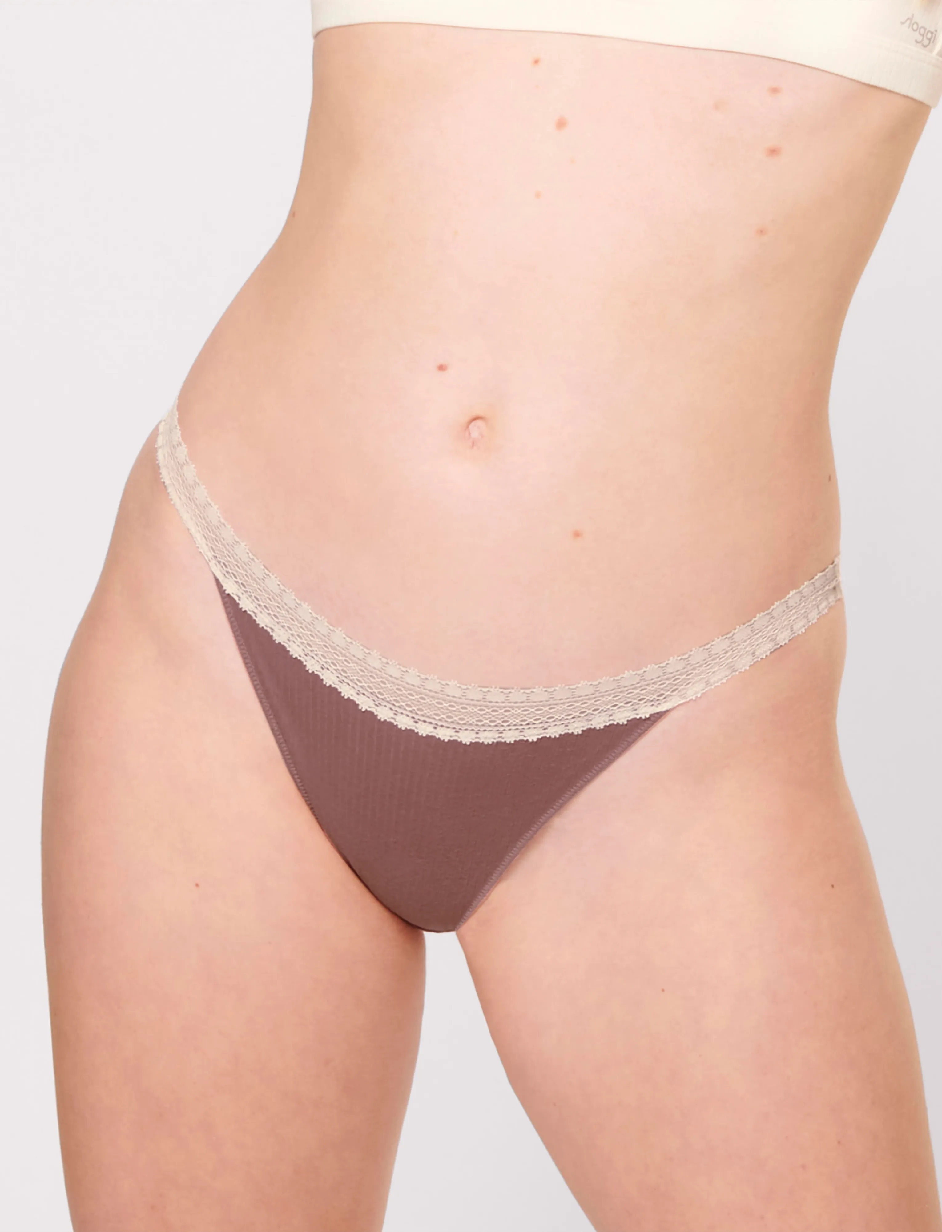 sloggi Sloggi Go Ribbed R Tanga C2P, S, Multi/patterned, Trusser > G-Streng, Dame