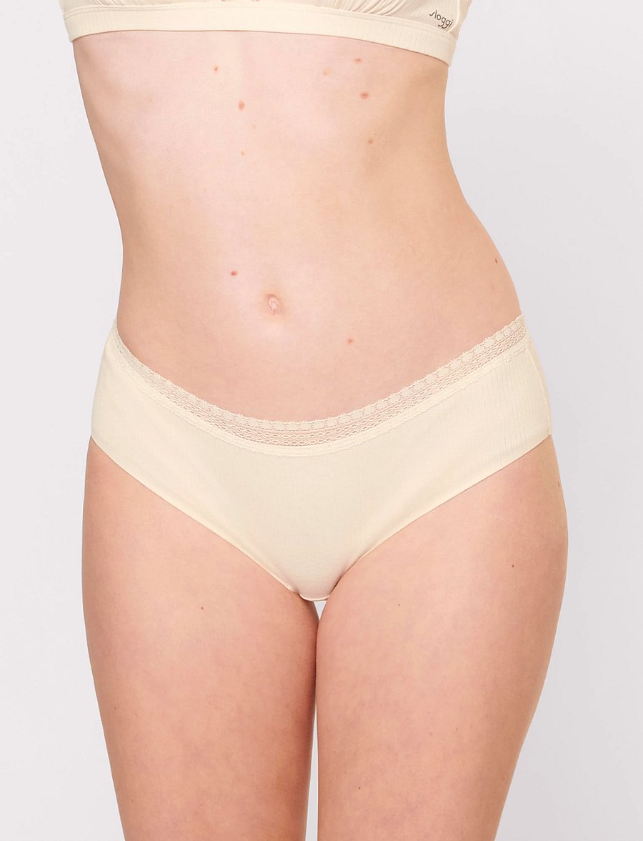 sloggi - sloggi GO Ribbed R Hipster C2P - hipster & boxershorts - brown - light combination - 0