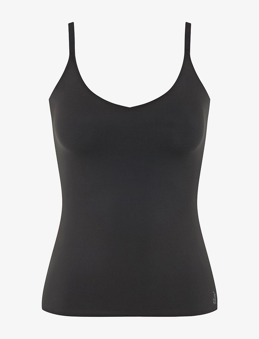sloggi - sloggi ZERO Feel 2.0 Spaghetti Top - Ärmellose tops - black - 1
