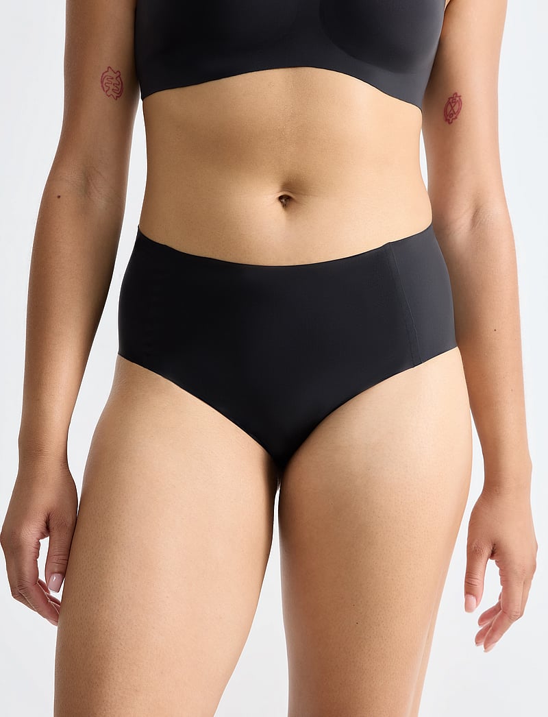 sloggi - sloggi ZERO Feel 2.0 High waist - seamless trosor - black - 0