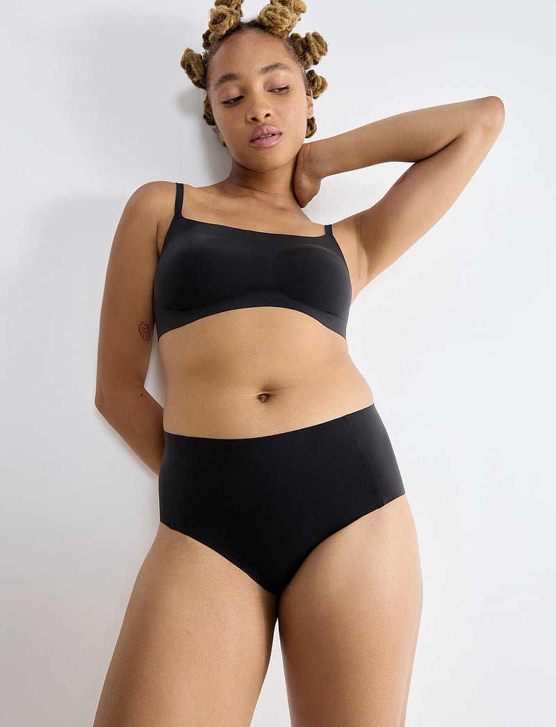 sloggi - sloggi ZERO Feel 2.0 High waist - seamless trosor - black - 4