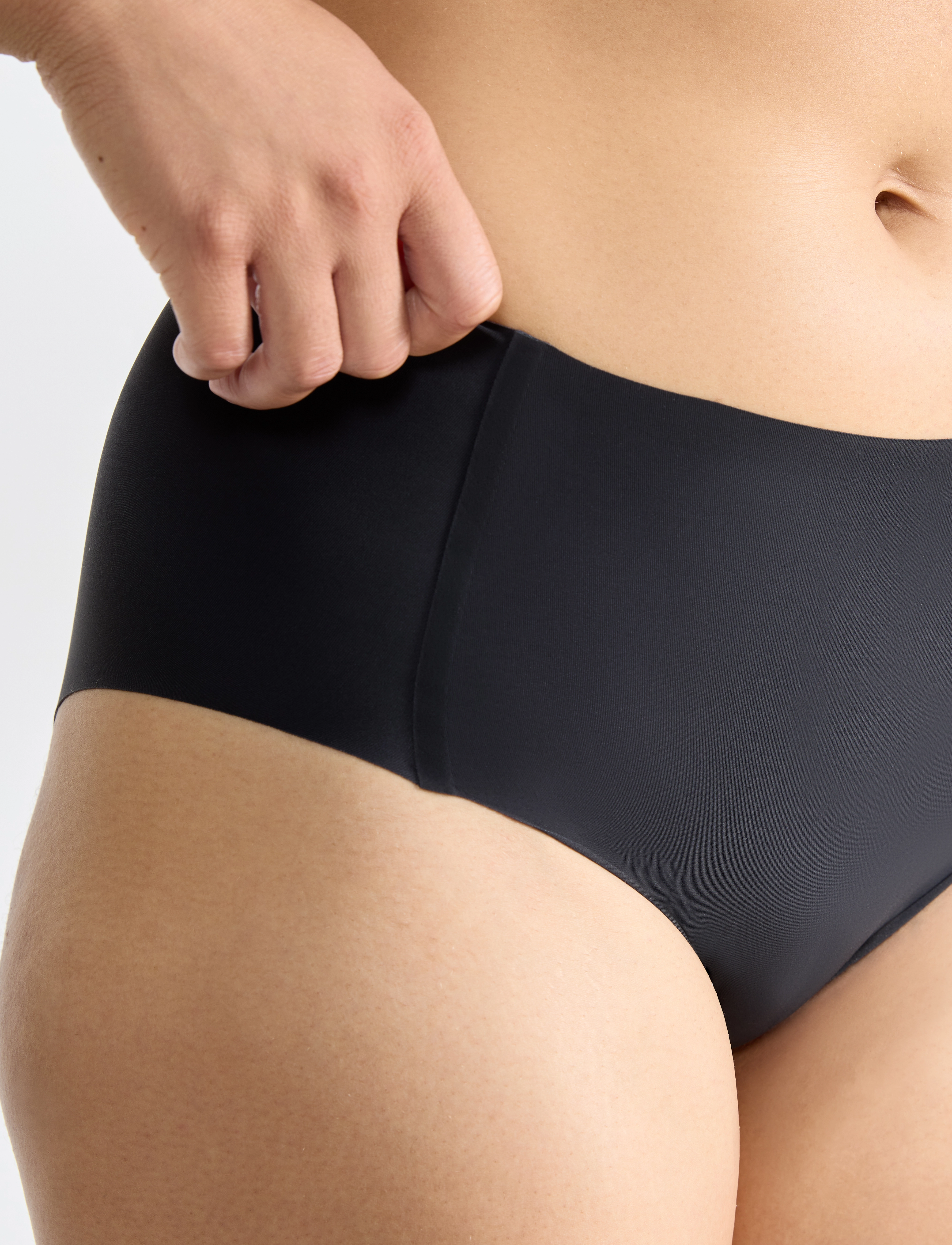sloggi - sloggi ZERO Feel 2.0 High waist - sømløse truser - black - 5