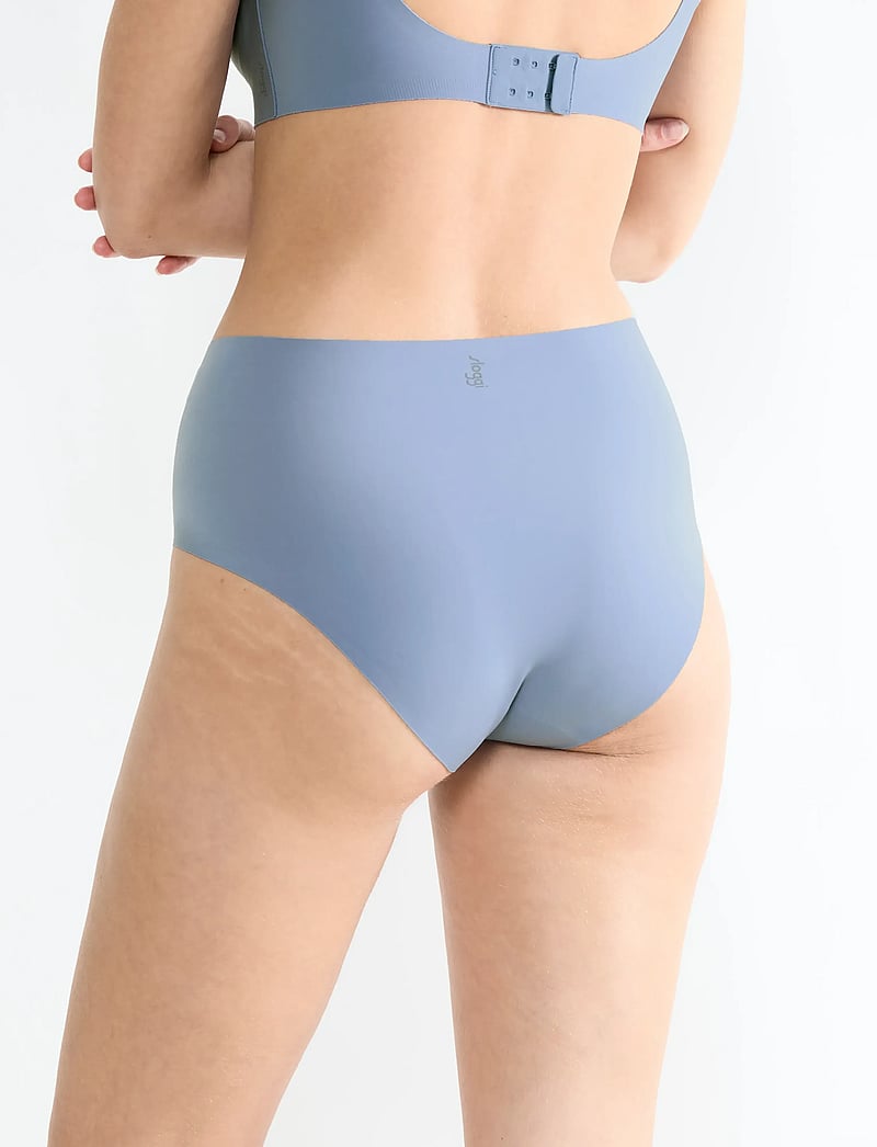 sloggi - sloggi ZERO Feel 2.0 High waist - seamless trosor - chambray - 3