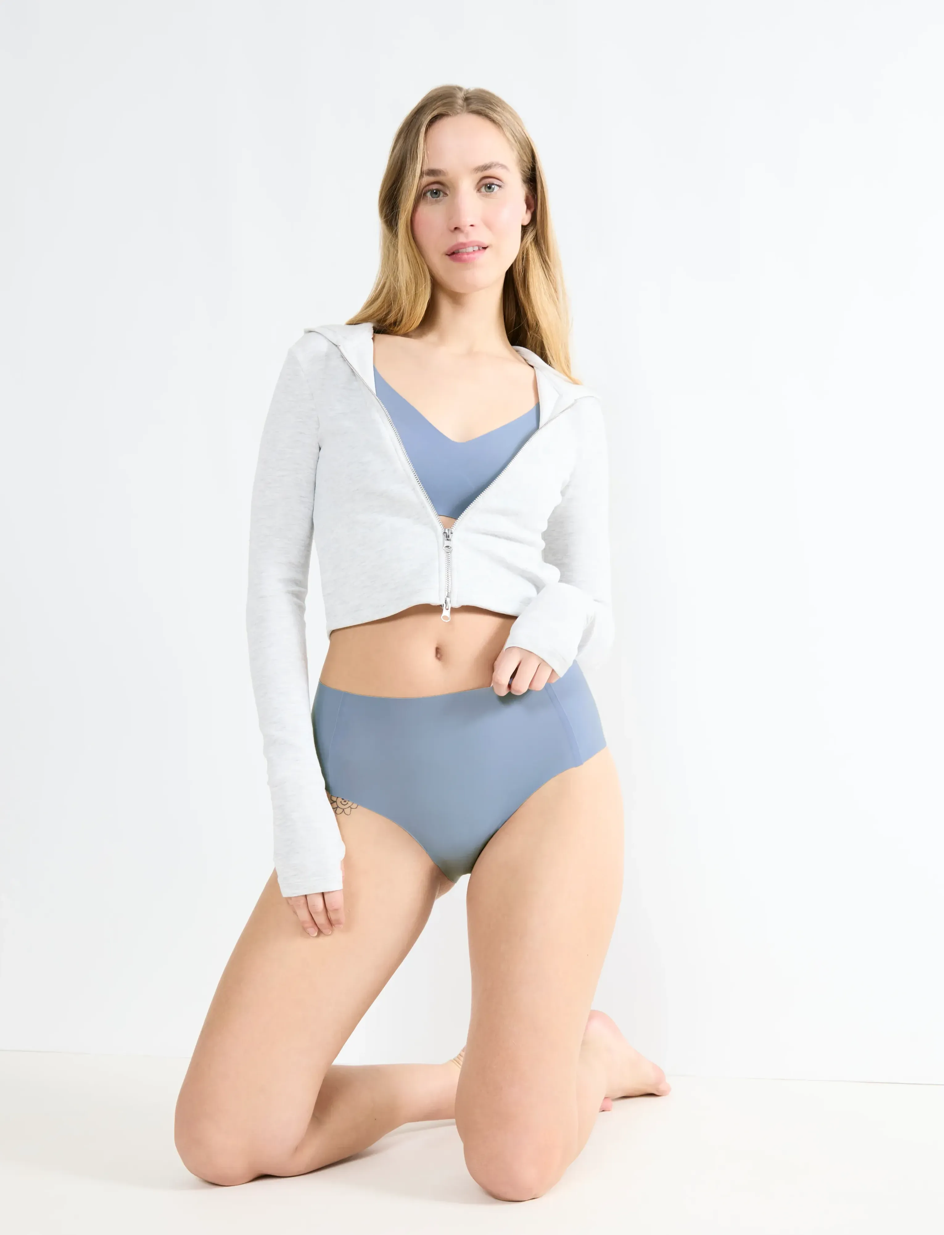 sloggi - sloggi ZERO Feel 2.0 High waist - naadloze slips - chambray - 5