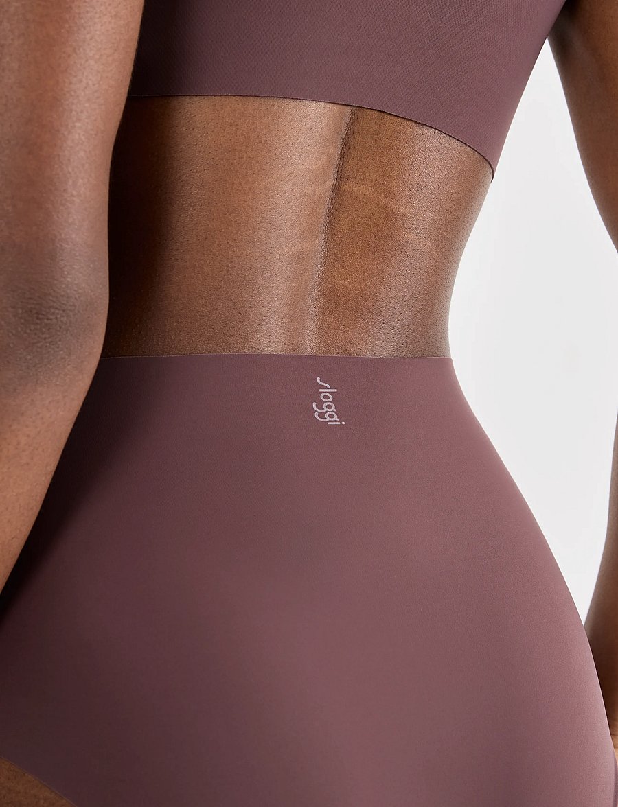sloggi - sloggi ZERO Feel 2.0 High waist - Õmblusteta aluspüksid - merlot - 4