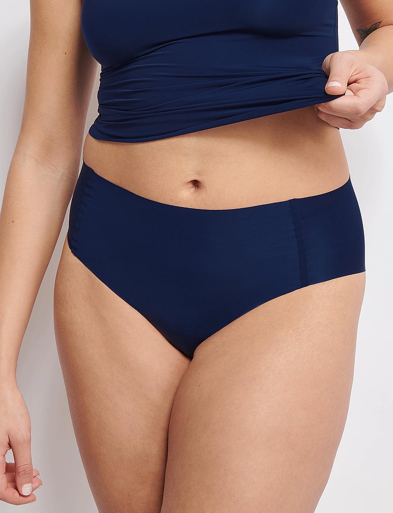 sloggi - sloggi ZERO Feel 2.0 High waist - seamless trosor - navy blue - 0