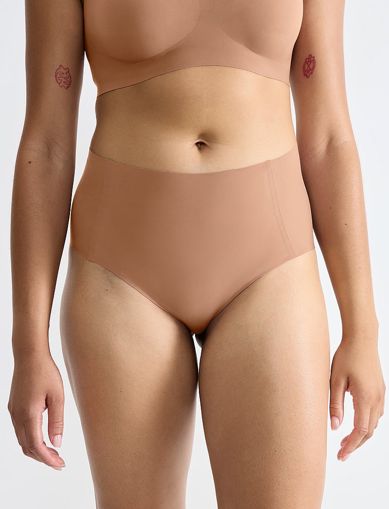 sloggi - sloggi ZERO Feel 2.0 High waist - seamless trosor - nostalgic brown - 0