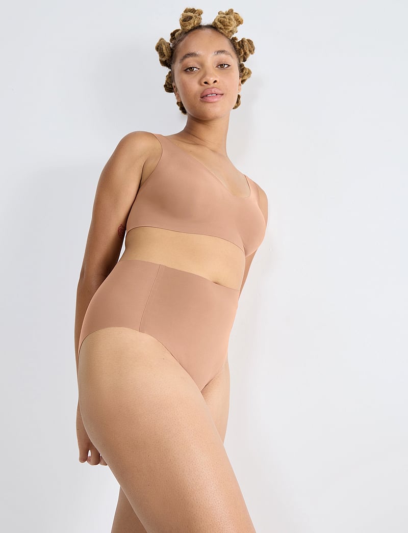 sloggi - sloggi ZERO Feel 2.0 High waist - seamless trosor - nostalgic brown - 4