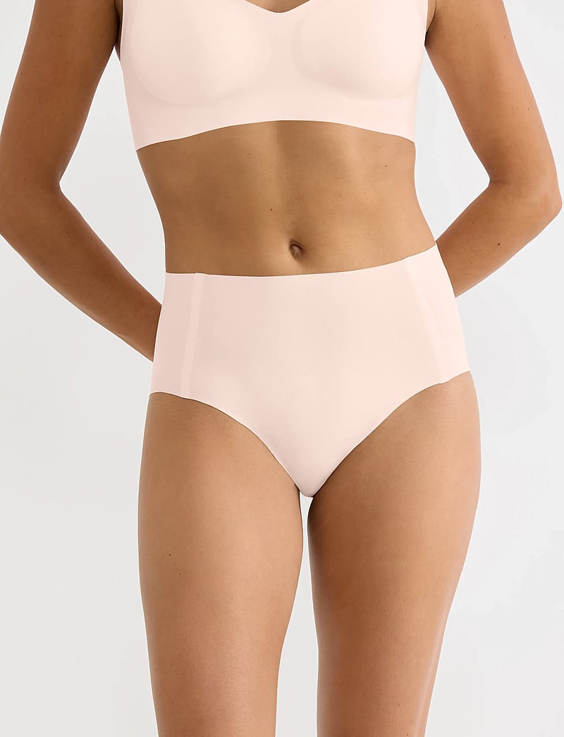 sloggi - sloggi ZERO Feel 2.0 High waist - nahtlose slips - puff pink - 0