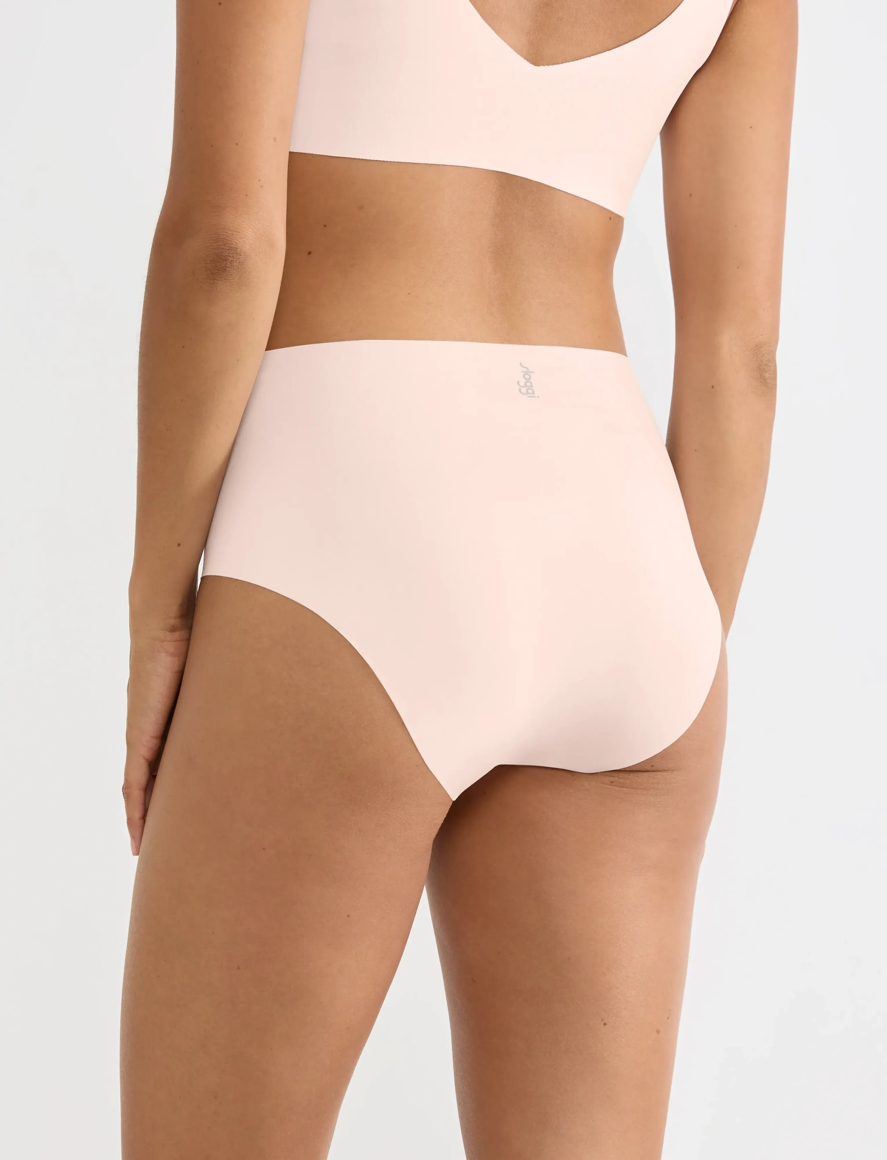 sloggi - sloggi ZERO Feel 2.0 High waist - seamless trosor - puff pink - 3