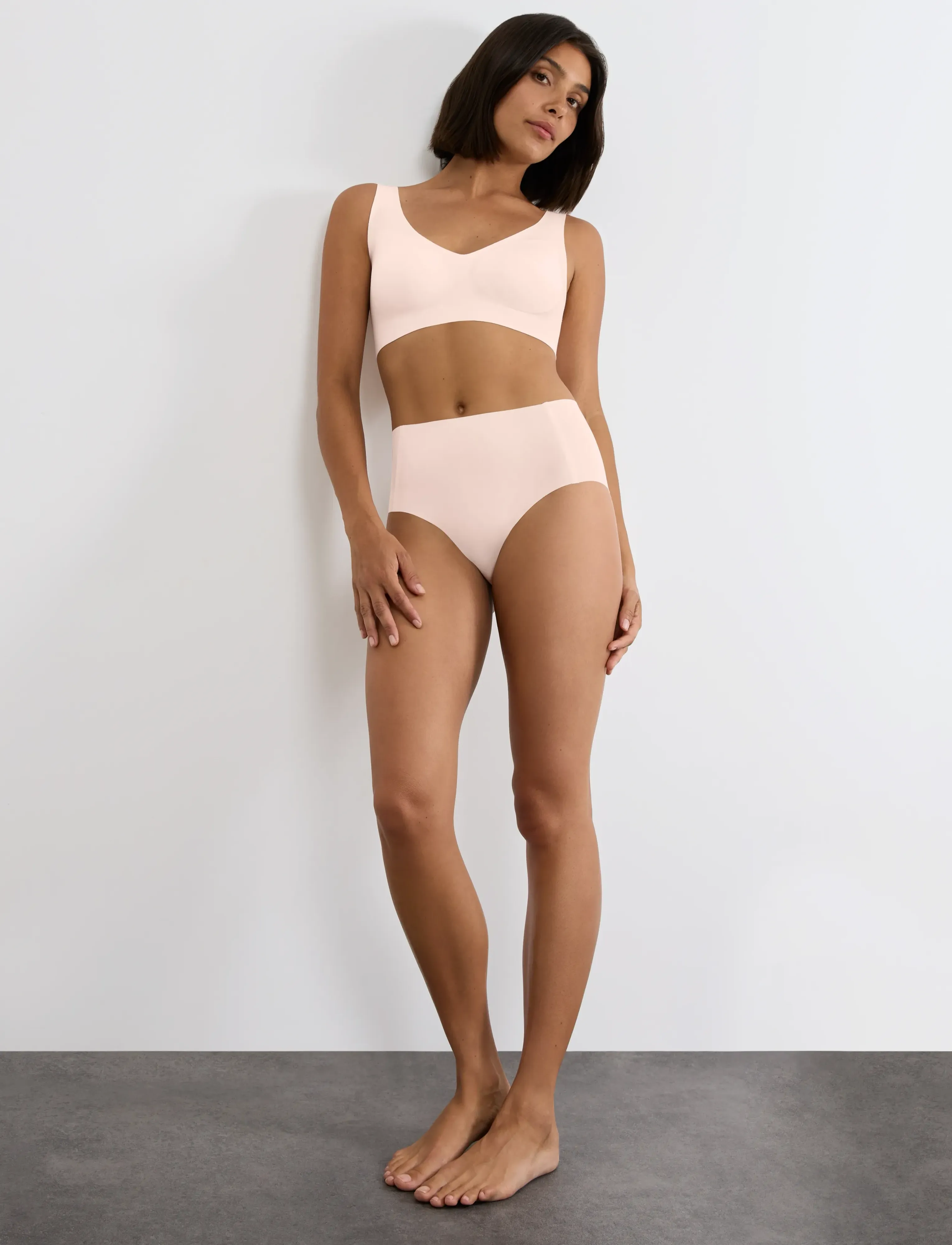 sloggi - sloggi ZERO Feel 2.0 High waist - seamless trosor - puff pink - 5