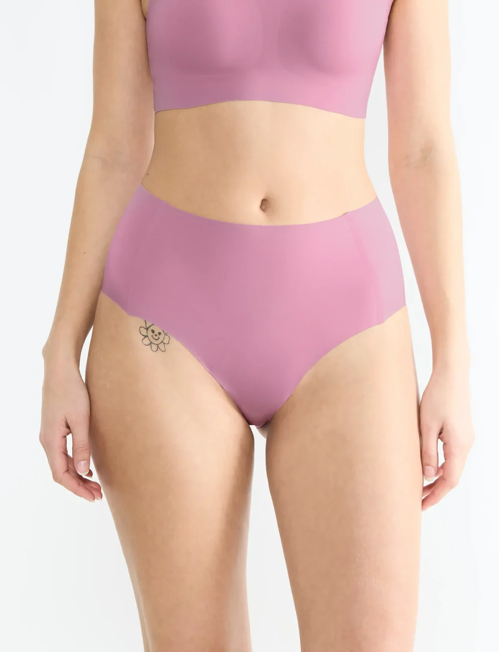 sloggi - sloggi ZERO Feel 2.0 High waist - majtki bezszwowe - purple - 0