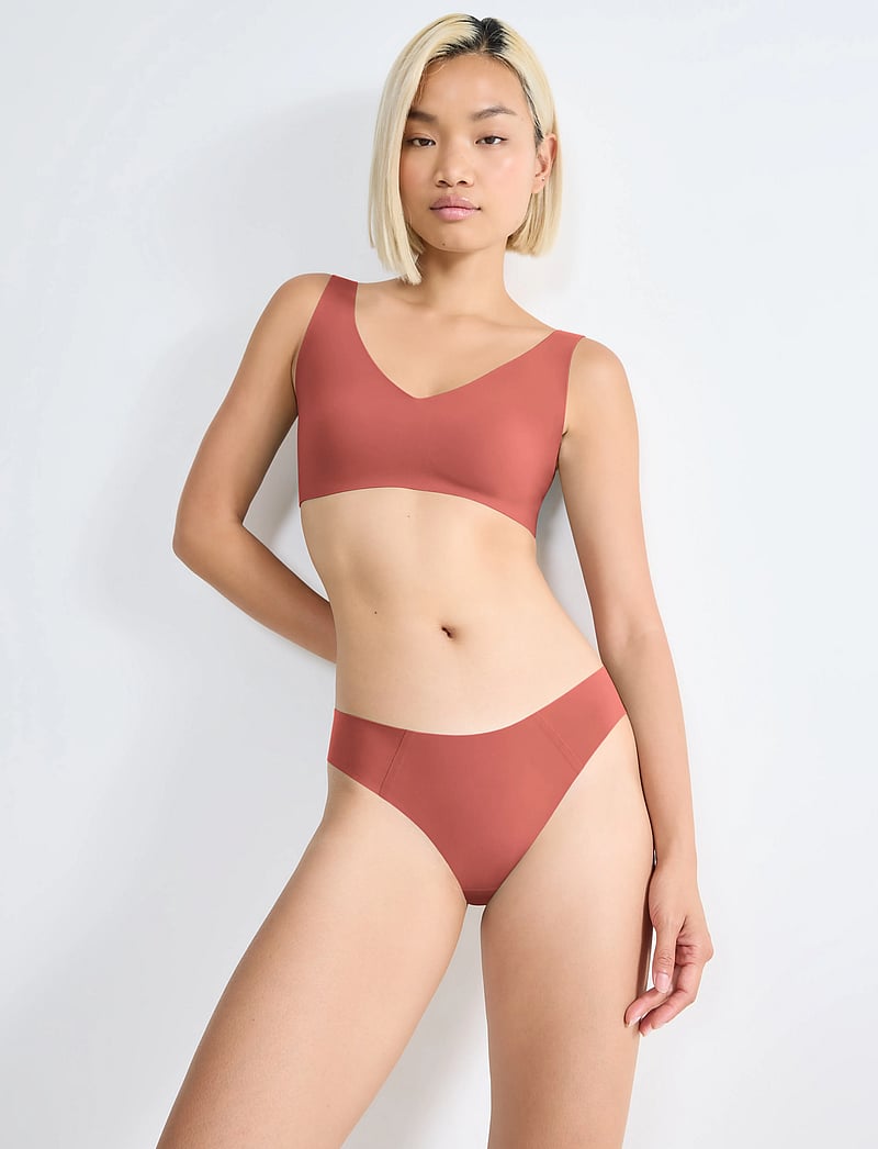 sloggi - sloggi ZERO Feel 2.0 Tiny tanga - seamless trosor - candid orange - 4
