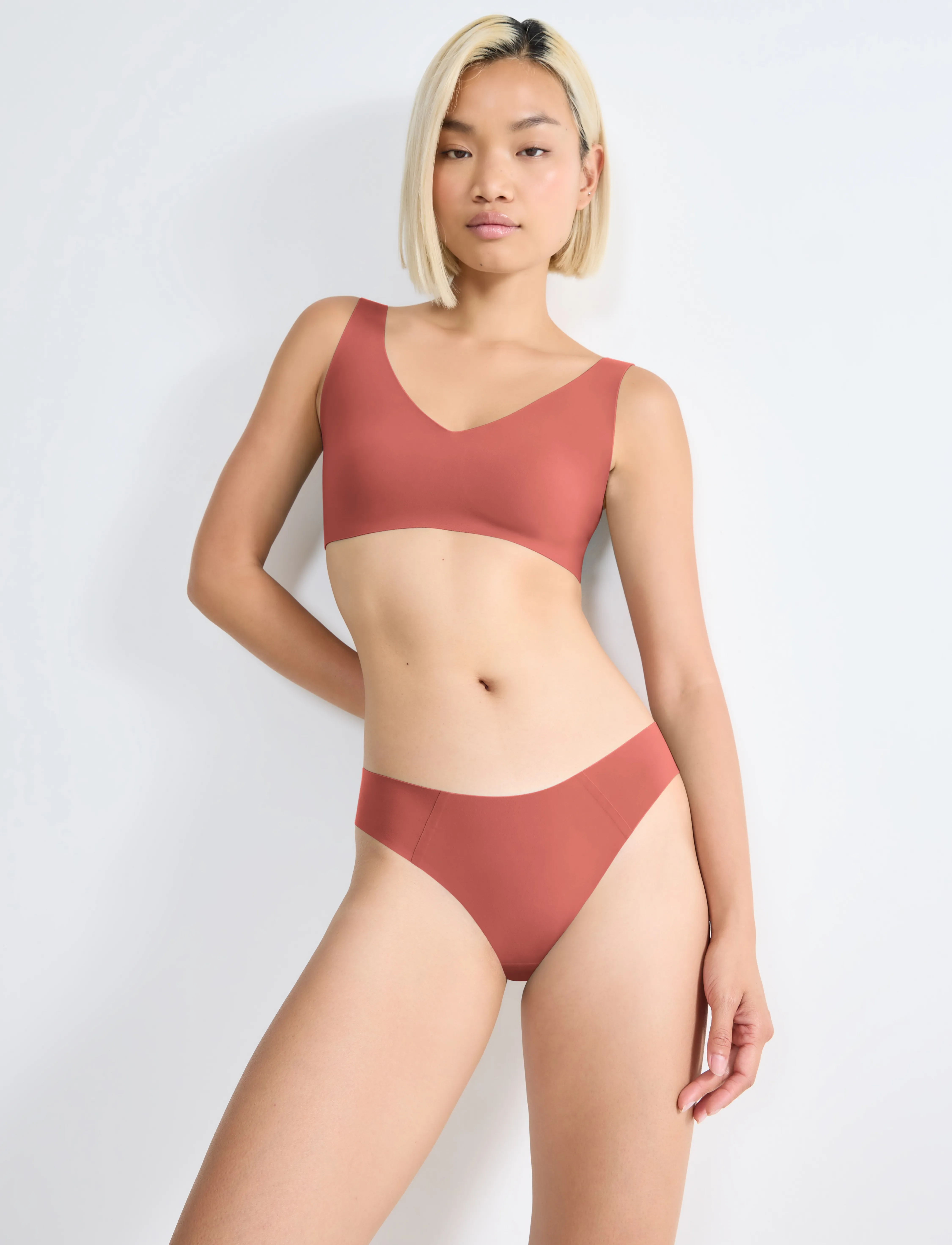 sloggi - sloggi ZERO Feel 2.0 Tiny tanga - saumattomat alushousut - candid orange - 4