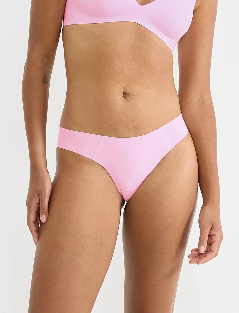 sloggi - sloggi ZERO Feel 2.0 Tiny tanga - Õmblusteta aluspüksid - floral pink - 0