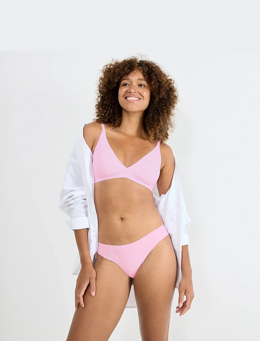 sloggi - sloggi ZERO Feel 2.0 Tiny tanga - nahtlose slips - floral pink - 5