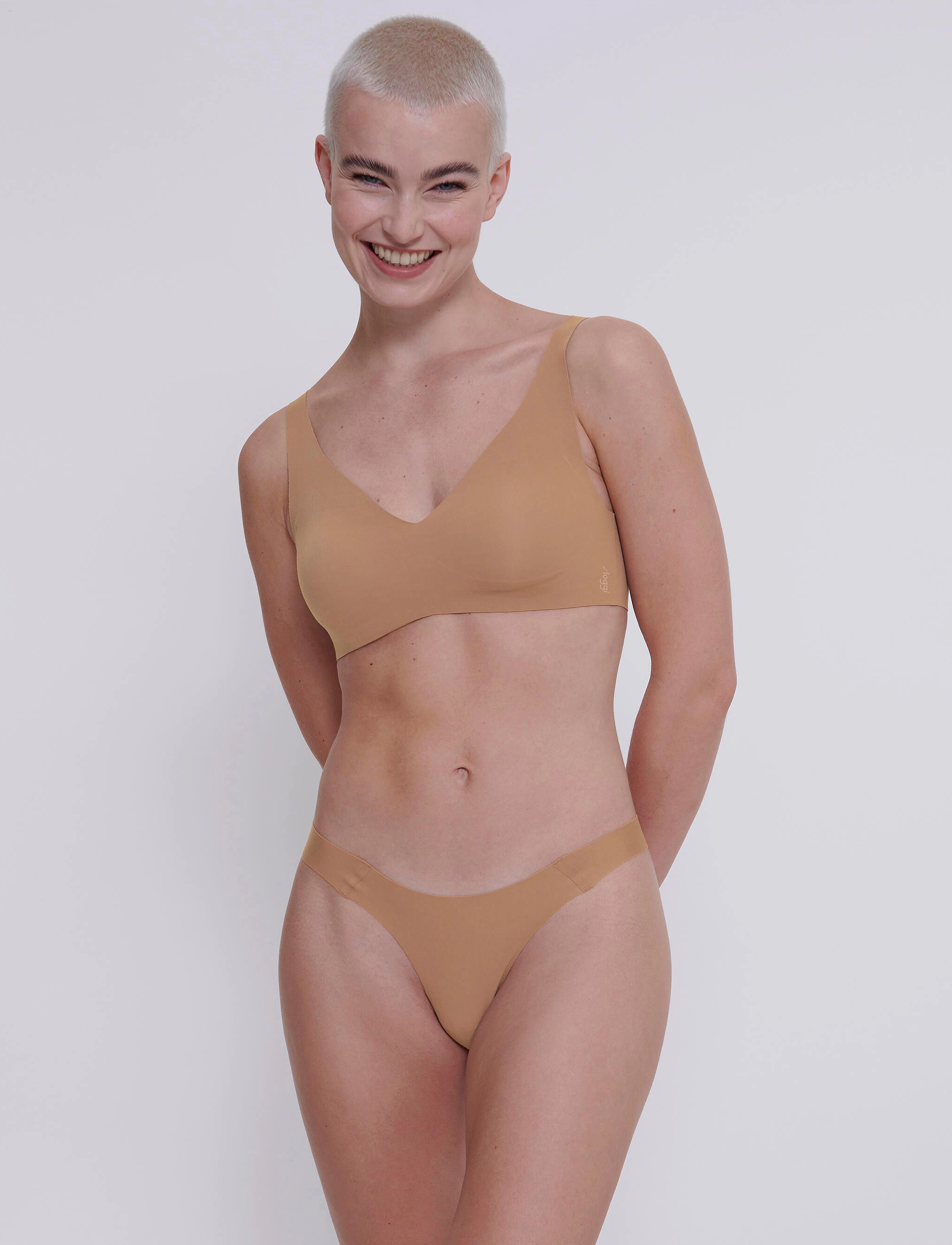 sloggi - sloggi ZERO Feel 2.0 Tiny tanga - seamless panties - nostalgic brown - 4