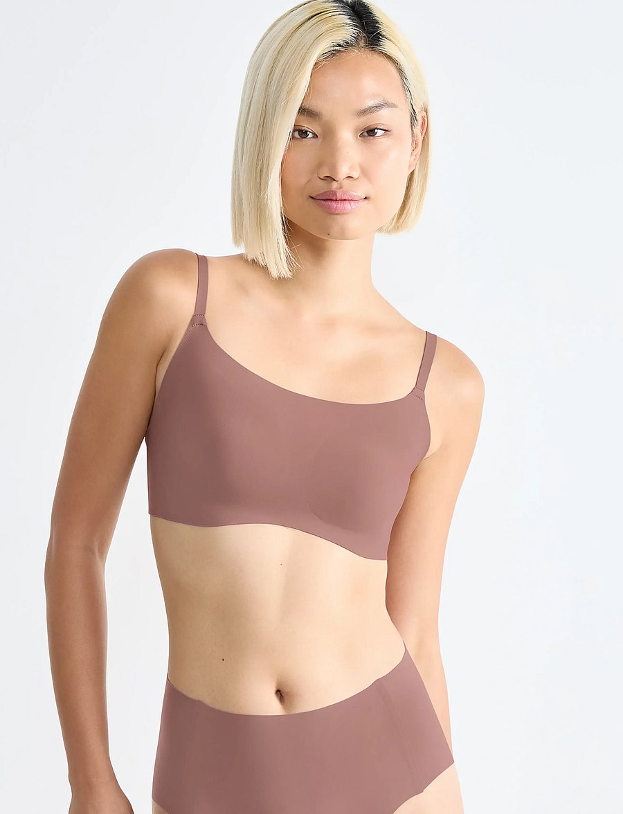 sloggi - sloggi ZERO Feel 2.0 Ultra Bra - tugikaarteta rinnahoidjad - cacao - 0