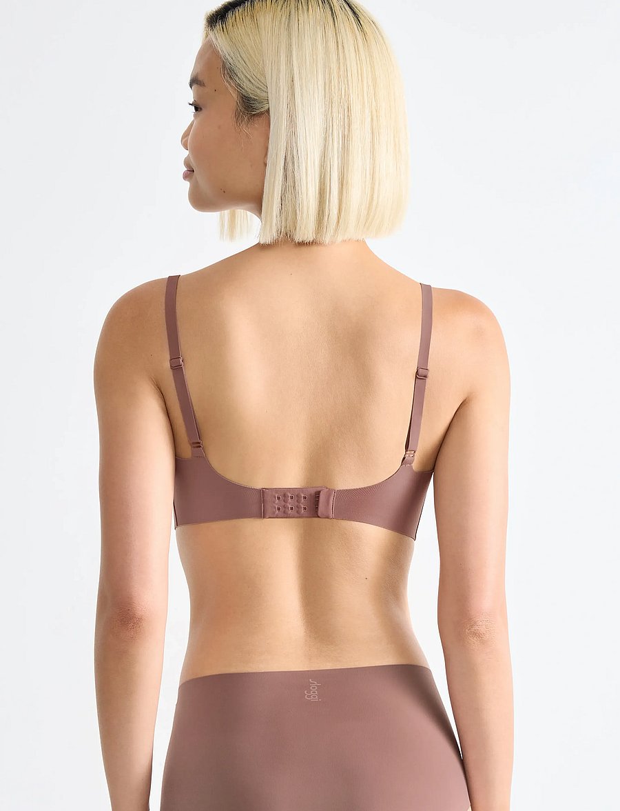 sloggi - sloggi ZERO Feel 2.0 Ultra Bra - tugikaarteta rinnahoidjad - cacao - 3