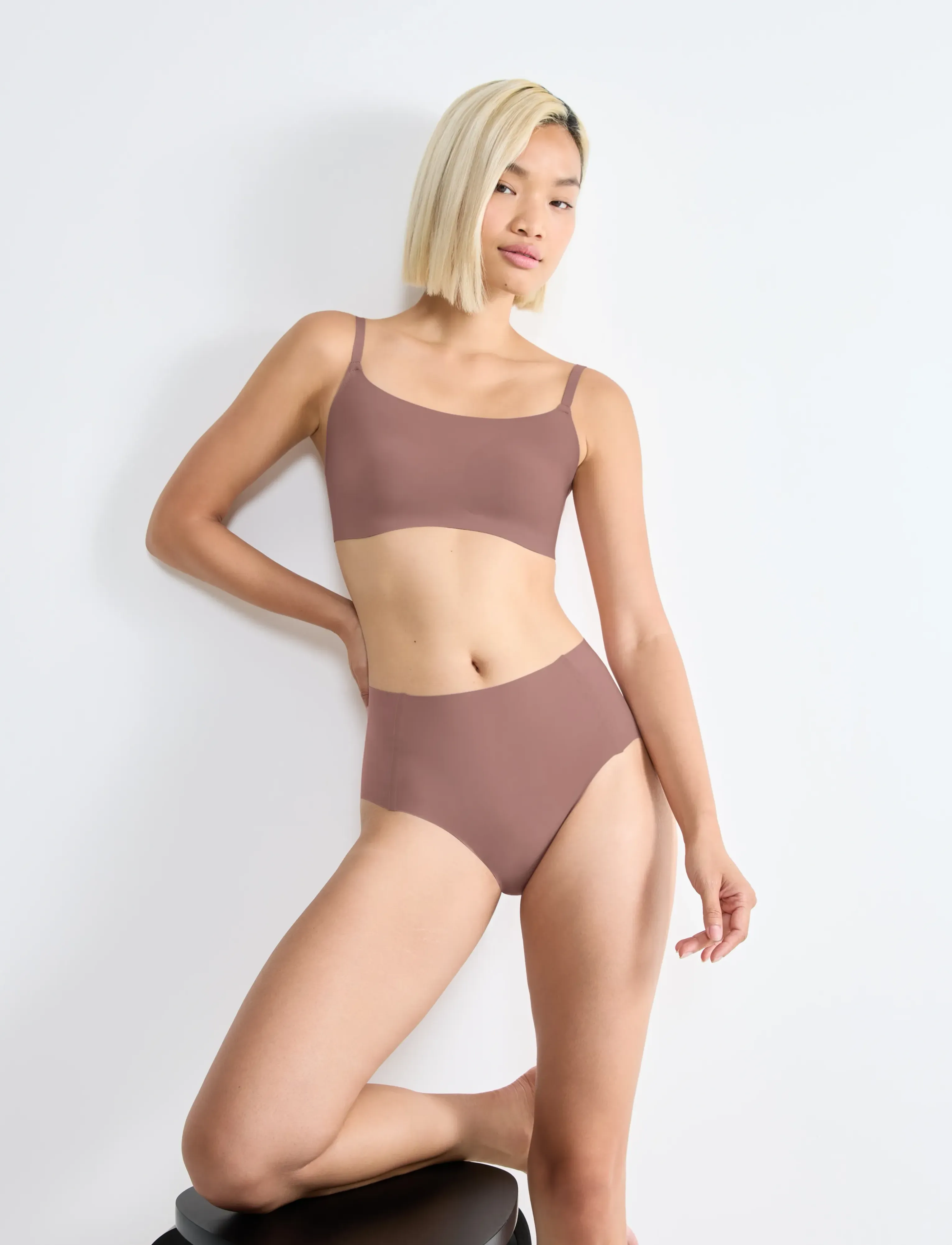 sloggi - sloggi ZERO Feel 2.0 Ultra Bra - tugikaarteta rinnahoidjad - cacao - 5