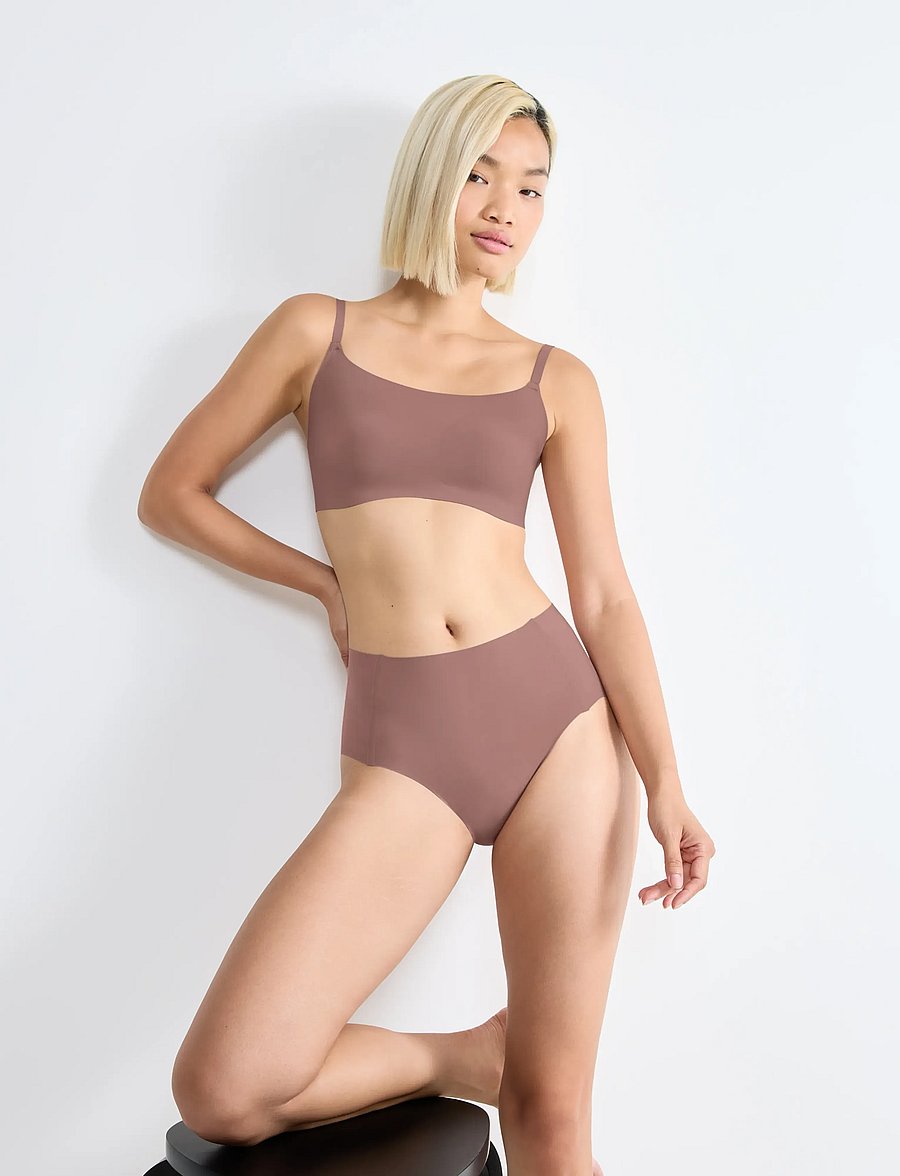 sloggi - sloggi ZERO Feel 2.0 Ultra Bra - tugikaarteta rinnahoidjad - cacao - 5