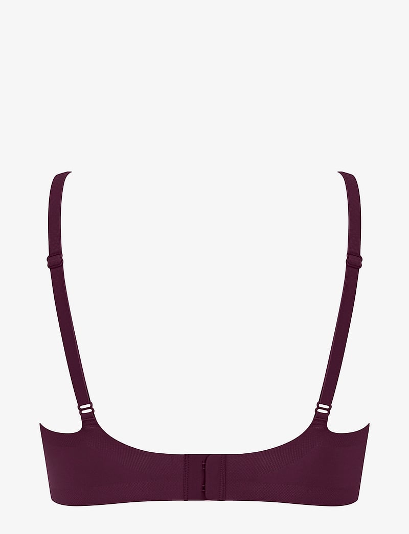 sloggi - sloggi ZERO Feel 2.0 Ultra Bra - bygellösa bh:ar - claret - 2