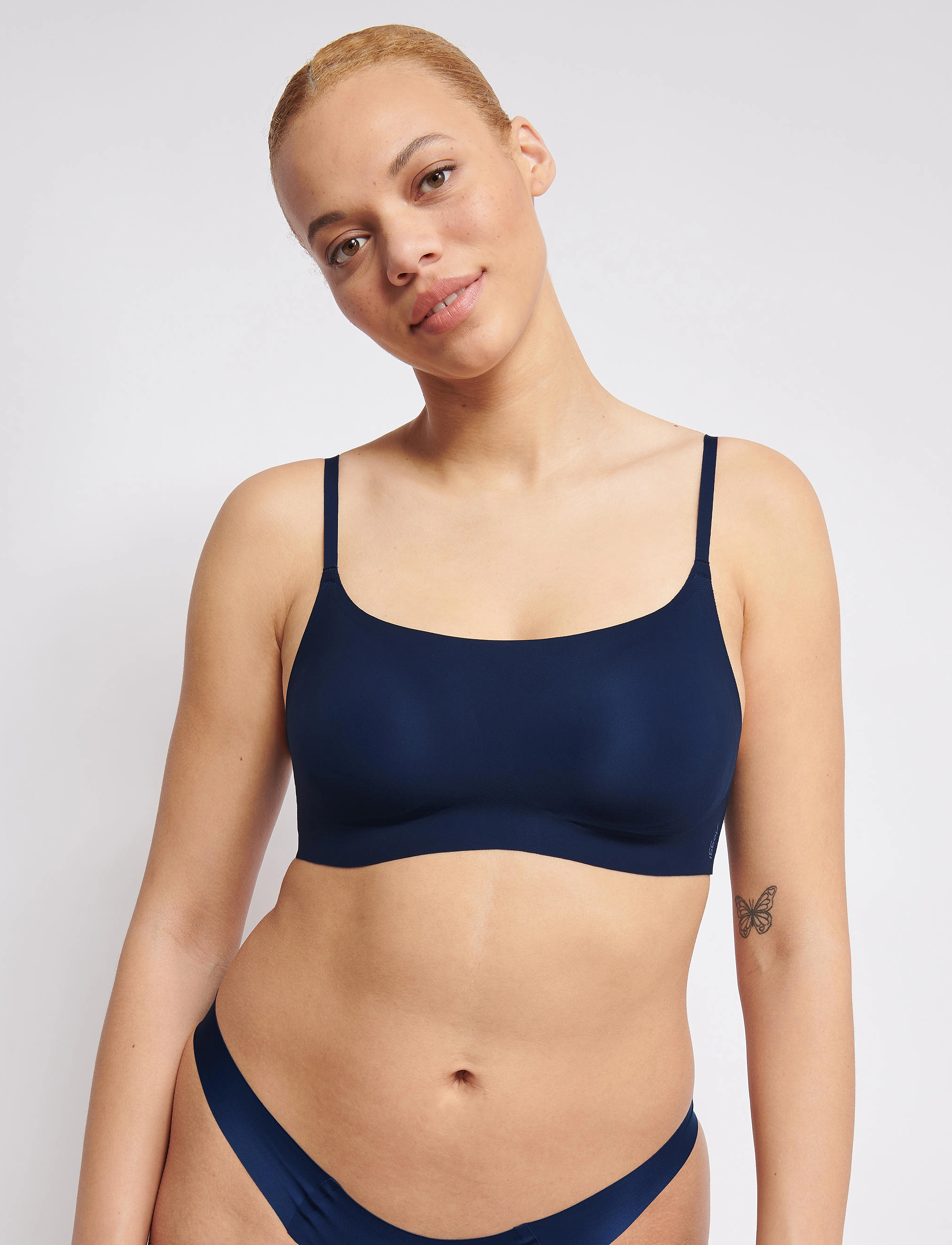 sloggi Zero Feel 2.0 Ultra Bra, XL PLUS, Soft Bras, Marineblau - Bralette, Frauen