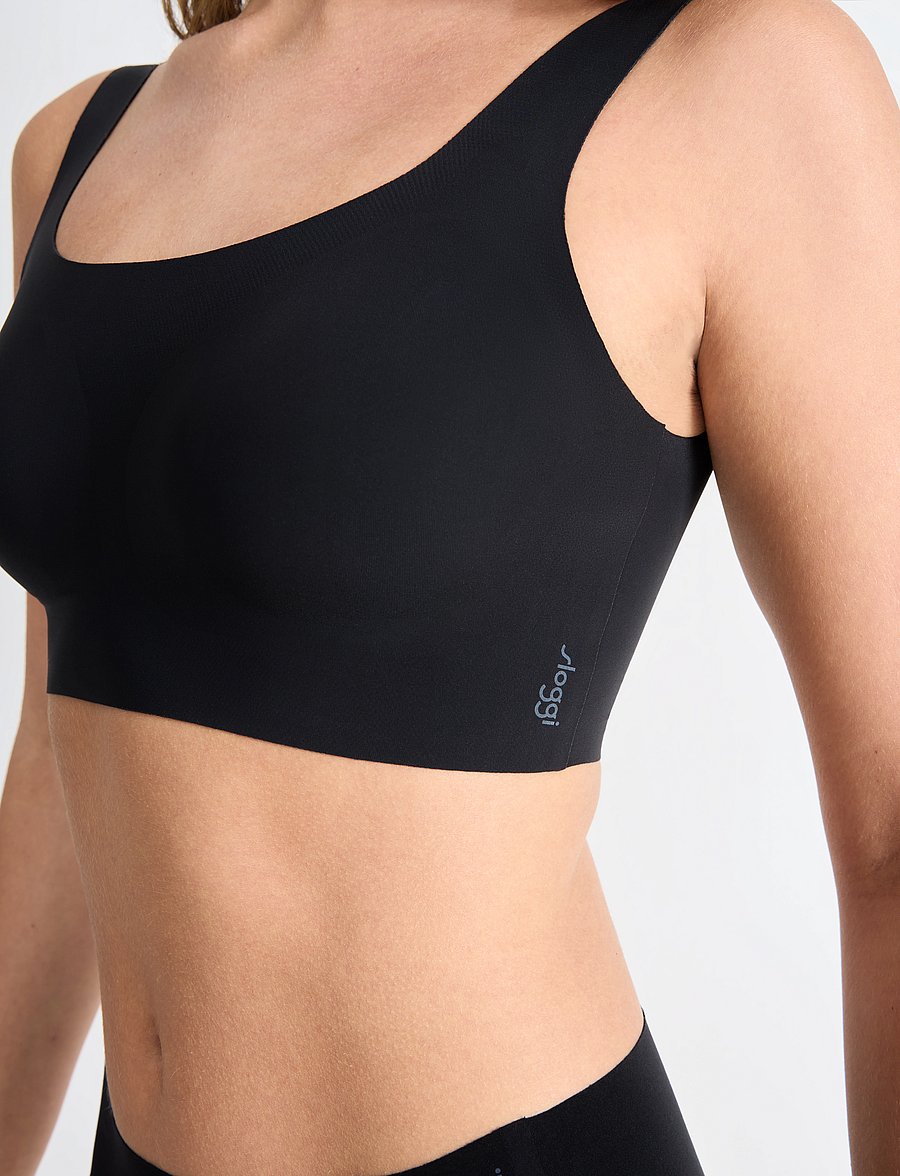 sloggi - sloggi ZERO Feel 2.0 Top - tank-top brjóstahaldarar - black - 5