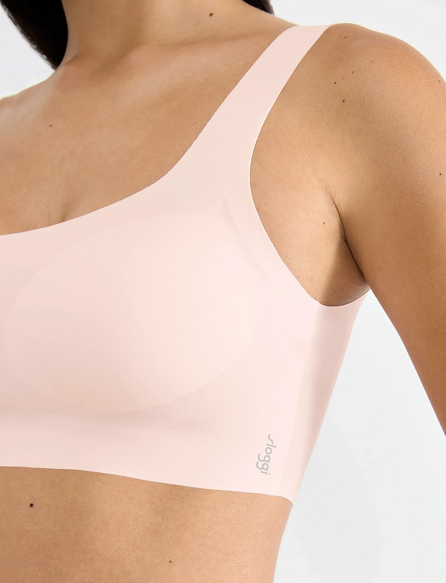 sloggi - sloggi ZERO Feel 2.0 Top - liemenėlės, dėvimos po berankoviais marškinėliais - puff pink - 4