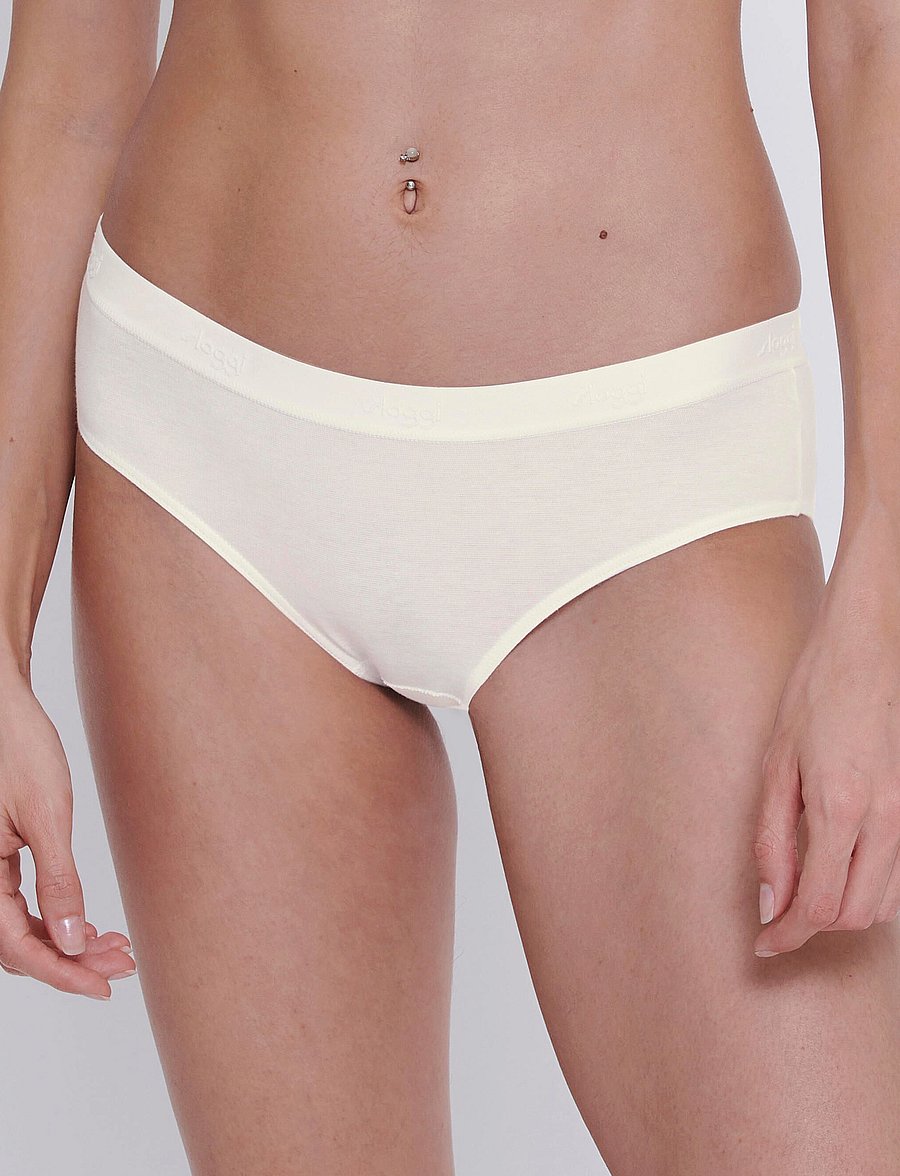 sloggi - sloggi GO Casual Hipster 3P - silk white - 0