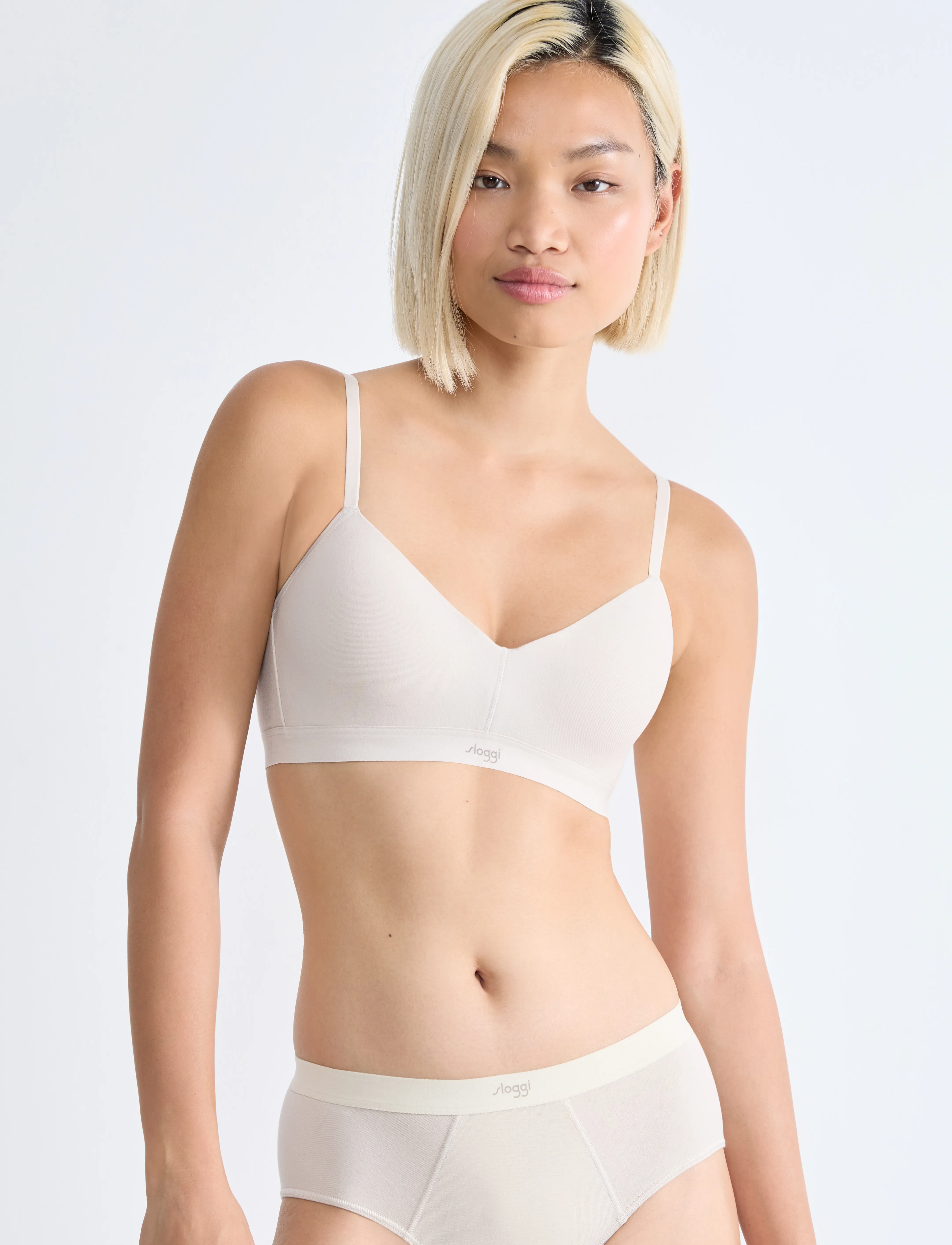 sloggi Ever Ease P, Kvinder, Bralette, Beige, Str: 0XL2