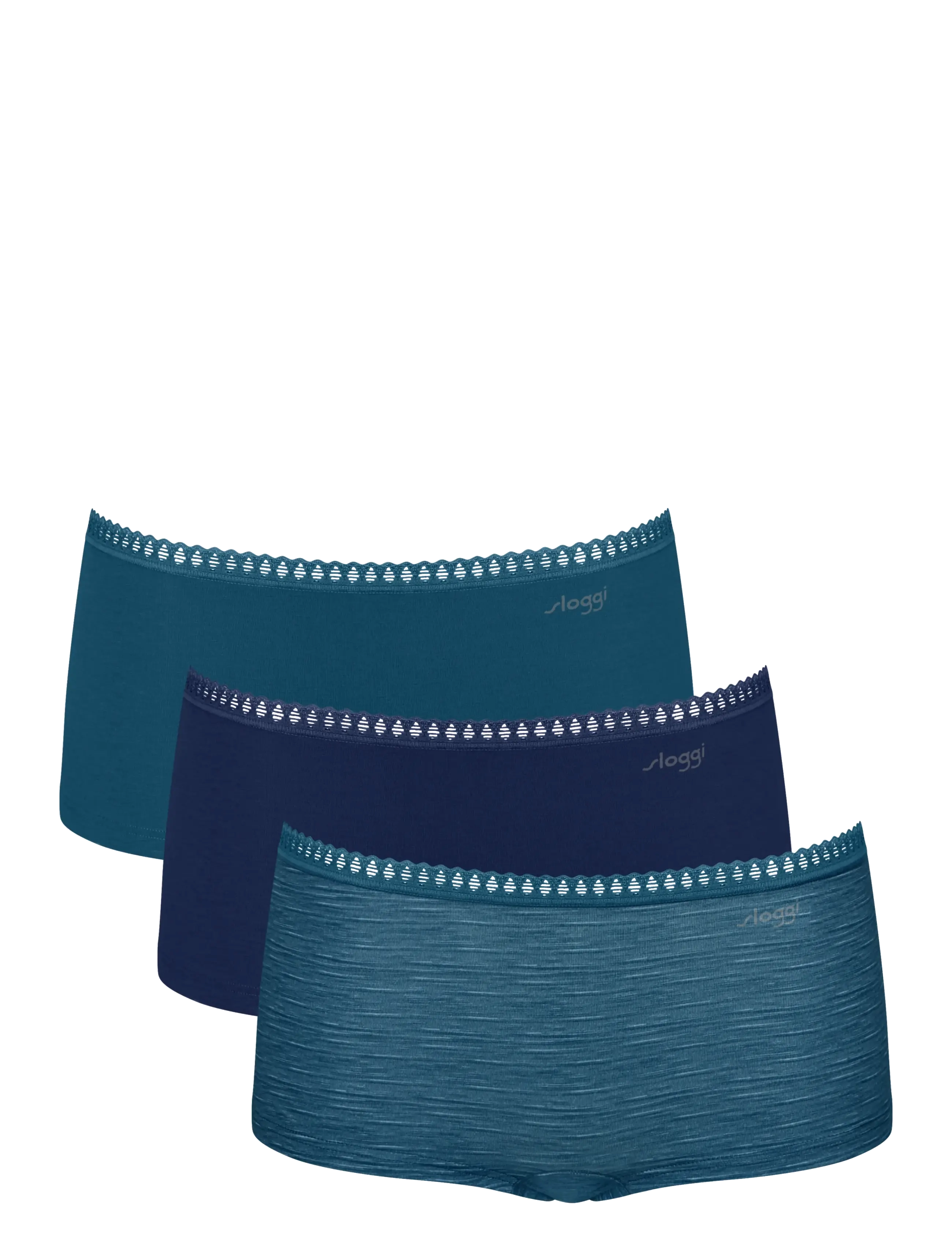 sloggi sloggi GO Crush Short C3P - Apakšveļa - TURQUOISE - LIGHT COMBINATION / blue