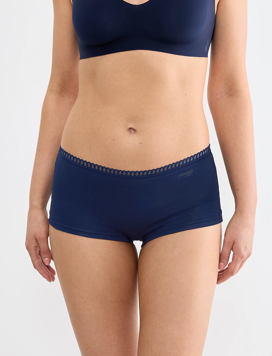 sloggi - sloggi GO Crush Short C3P - hipster biksītes un bokserīši - turquoise - light combination - 0