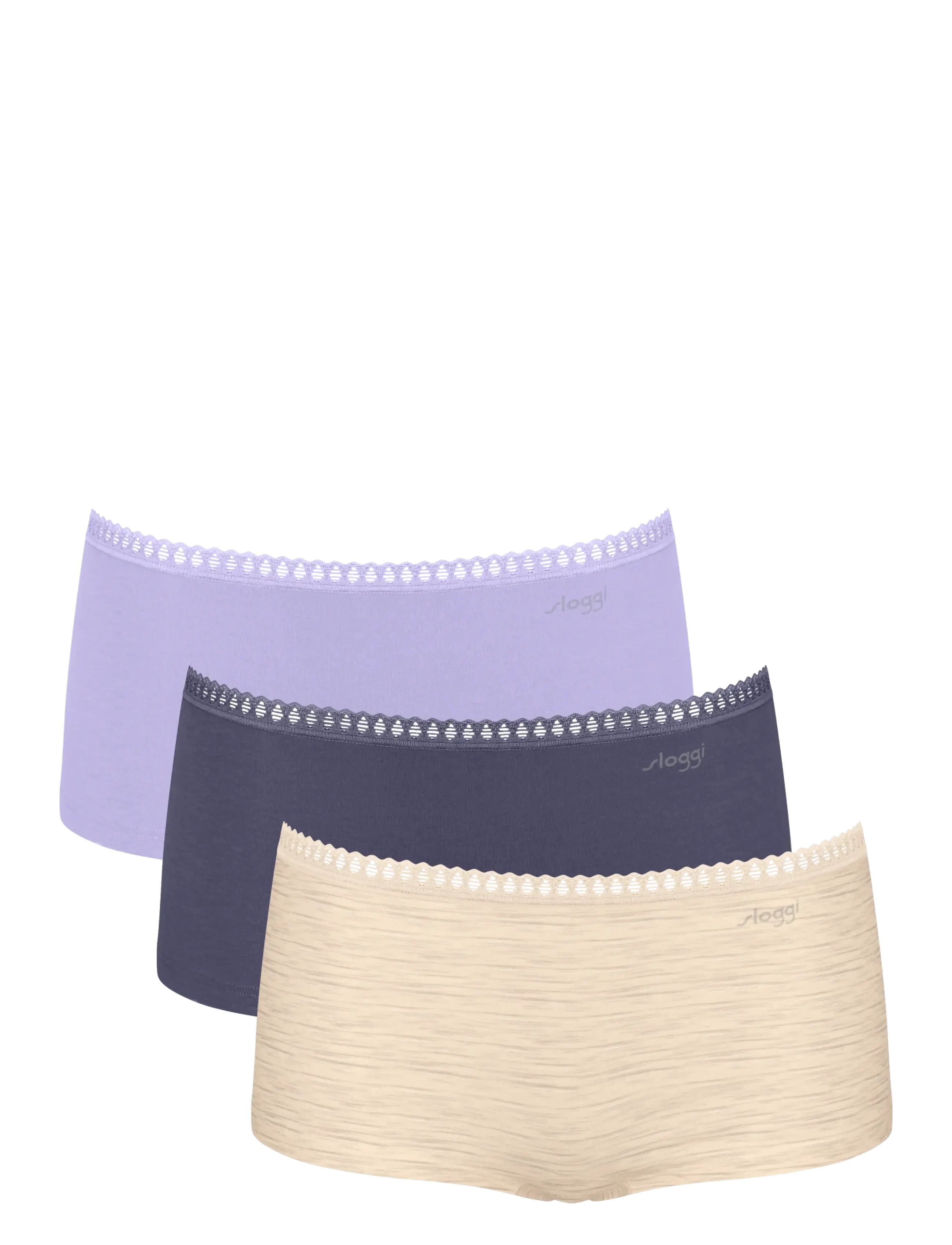 sloggi sloggi GO Crush Short C3P - Unterwäsche - LILAC - LIGHT COMBINATION / multi