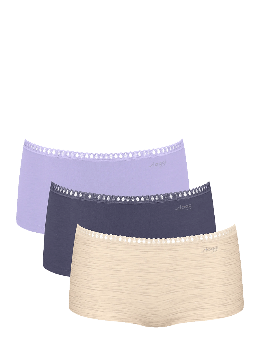 sloggi - sloggi GO Crush Short C3P - hipster & boxershorts - lilac - light combination - 1