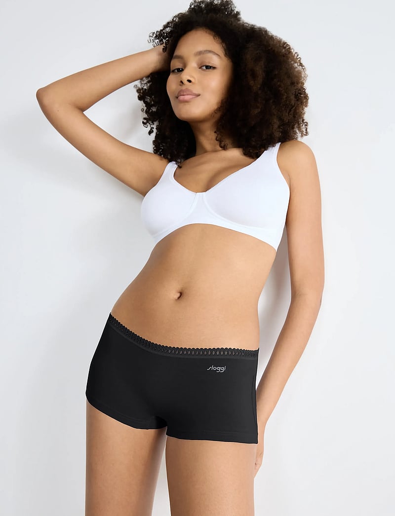 sloggi - sloggi GO Crush Short C3P - hipster & hotpants - black - 3